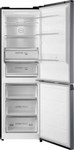 (Promo) Toshiba GR-RB449WE-PMJ(06) - Bottom FRZ,186x60x66, 338 Litres, BIG Display, Silver - Image 4