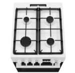 Electrolux LKK520211W / 4 Gas / Electric Oven / 57L / 85x50x60cm / White - Image 3