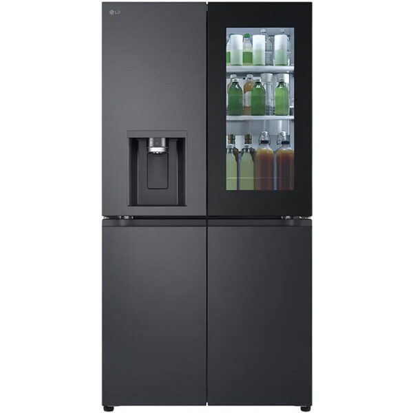 GR-X24FFCAB.AEVQMER Side-by-Side 179.2x91.4x73.3 427 LT NF Inverter Dispenser InstaView Door-in-Door Gray