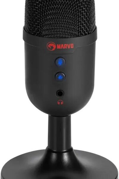 Microphone/ MARVO MIC-06 BK Blast 40 Black Wired