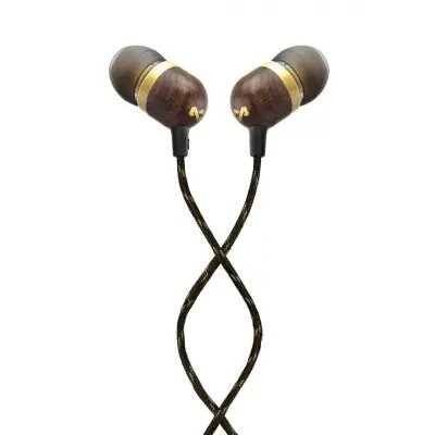 Wired Headphone/ House of Marley/ House of Marley  EM-JE041-BAB Smile Jamaica In-Ear Headphones With Remote And Microphone  BRASS