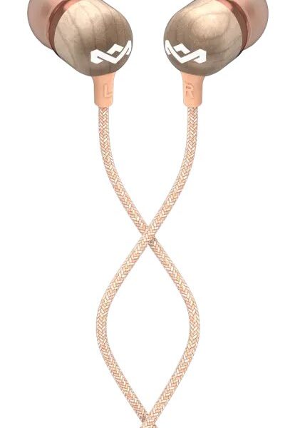 Wired Headphone/ House of Marley/ House of Marley EM-JE041-CPD  Smile Jamaica In-Ear Headphones With Noise-isolating design And In-line Microphone - COPPER