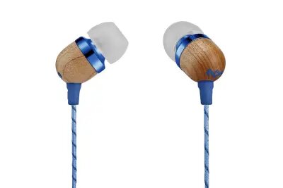 Wired Headphone/ House of Marley/ House of Marley EM-JE041-DNB  Smile Jamaica In-Ear Headphones With Remote And Microphone  DENIM