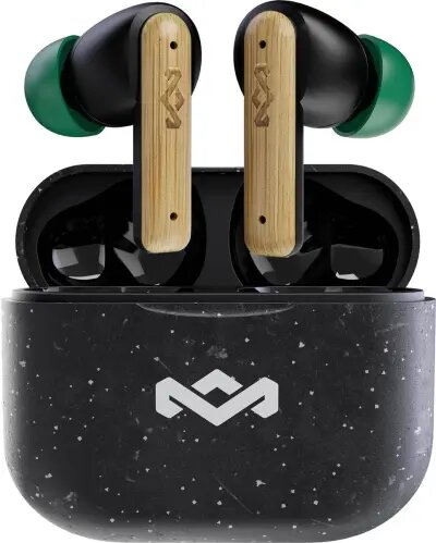 Wireless Headphone/ House of Marley/ House of Marley Little Bird TWS Exec Earbuds  EM-JE123-SB Black