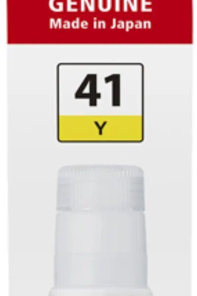 Cartridge/ Canon Original/ Canon INK GI-41 Yellow Ink Bottle for PIXMA G1420, G2420, G2460, G3420, G3460