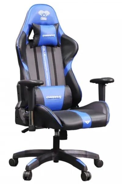 E-Blue Cobra Gaming Chair - Blue (EEC412BBAA-IA/GC8109-412 BLUE)