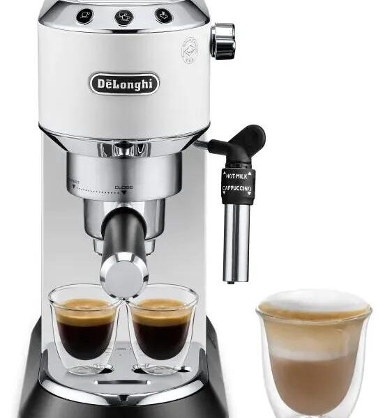 Espresso Coffee Maker/ Delonghi EC685.W Dedica