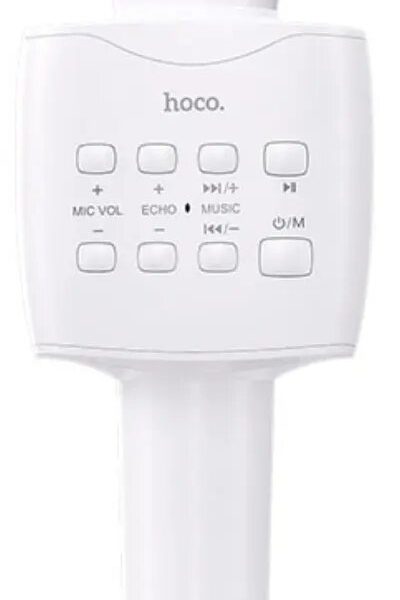 Hoco BK5 Cantando karaoke microphone white