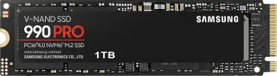 PC Components/ SSD/ Samsung 990 PRO PCIe 4.0 NVMe M.2 1TB MZ-V9P1T0BW