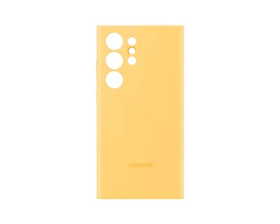 Mobile Phone Case/ Samsung Galaxy S24 Ultra Silicone Case yellow (EF-PS928TYEGRU)