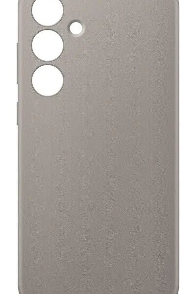 Mobile Phone Case/ Samsung Galaxy S24+ Vegan Leather Case taupe (GP-FPS926HCAAW)