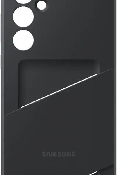 Mobile Phone Case/ Samsung Galaxy A35 case Silicone Card Slot Case Black (EF-OA356TBEGRU)