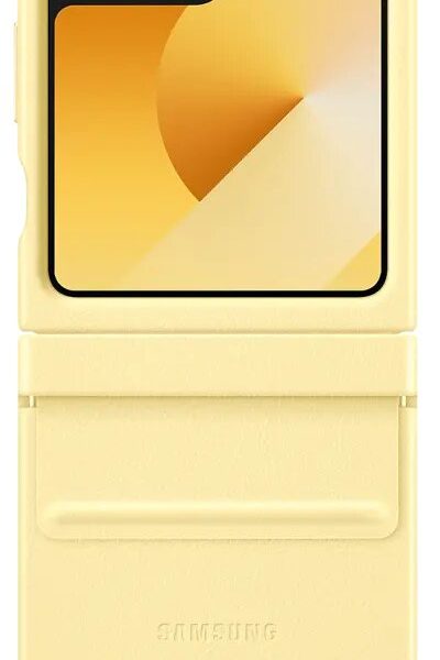 Mobile Phone Case/ Samsung Galaxy Kindsuit Case for Z Flip 6 Yellow