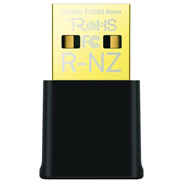 Network Active/ USB Wireless Adapter/ TP-LINK ARCHER TX20U NANO AX1800 Nano Wi-Fi 6 Wireless USB Adapter