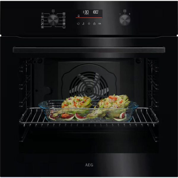 Oven/ AEG/ AEG NBU5P41SK / 3490W / 72L / Pyrolytic Clean / A++ / Black