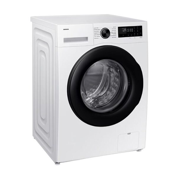 Washing Machine/ WW90DG5U34AELP 9 KG 1400 RPM 85x60x59.5 Inverter Rotary Knob AI Control LCD Display White