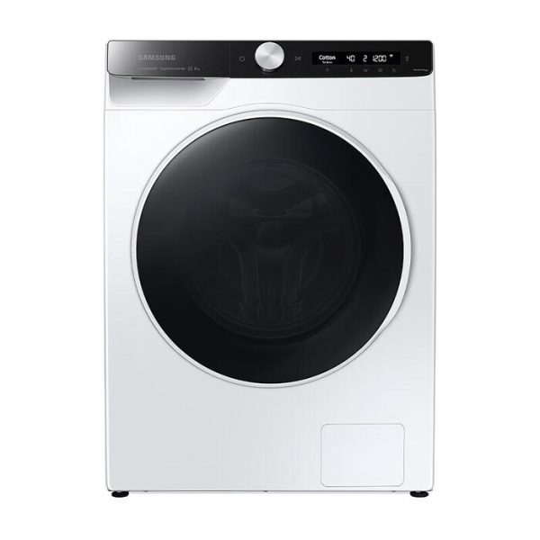 Washing Machine/ WW80AG6L28WELP 8 KG 1200 RPM 85x60x45 Inverter Rotary Knob Autodispenser AI Control LED Display White