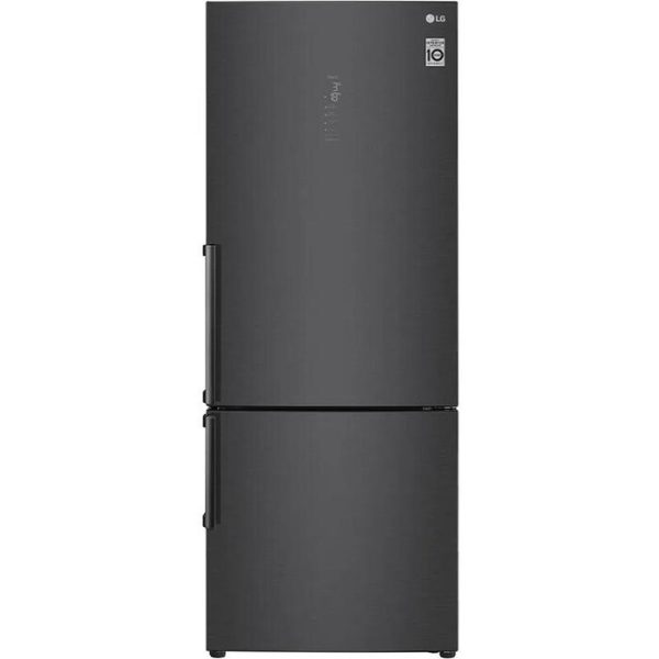 Refrigerator/ GR-B589BQCM.AMCQMER Bottom-Freezer 185x70x74 446 LT NF Inverter Black