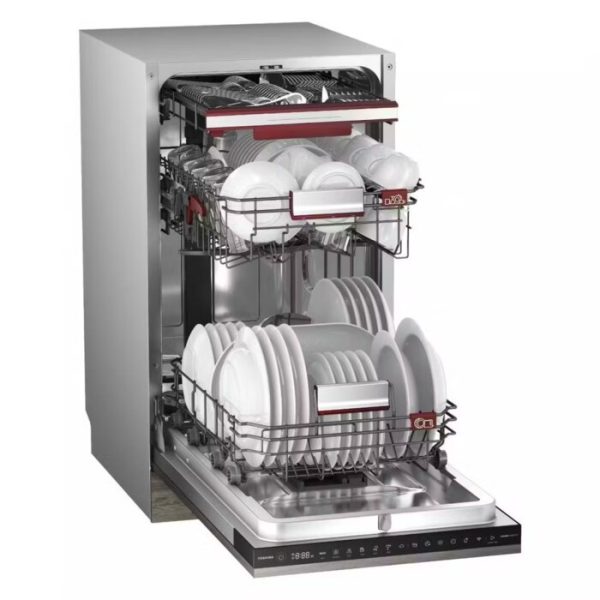 Dishwasher/ Toshiba DW-10B3(B)-CIS BI 81.5x44.8x55 Prog 8 Set 10 Silver