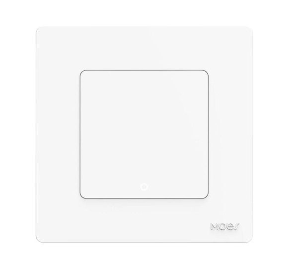 Moes WiFi Star Ring Smart Light Push Button Switch WS-SR-EU1-L-WH-MS