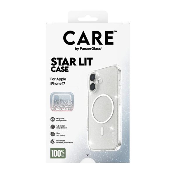 Mobile Phone Case/ CARE by PanzerGlass Flagship Urban Explorer Star Lit w. White MagSafe iPhone 17