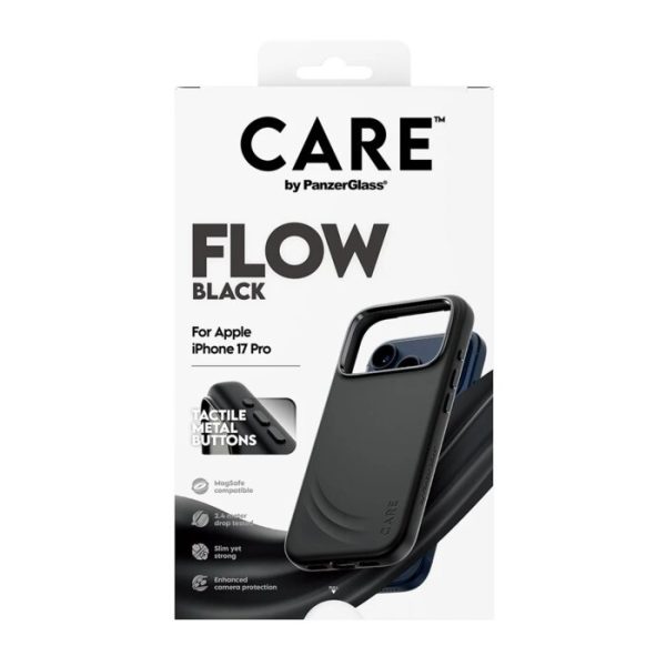 Mobile Phone Case/ CARE by PanzerGlass Flow Case Black iPhone 17 Pro