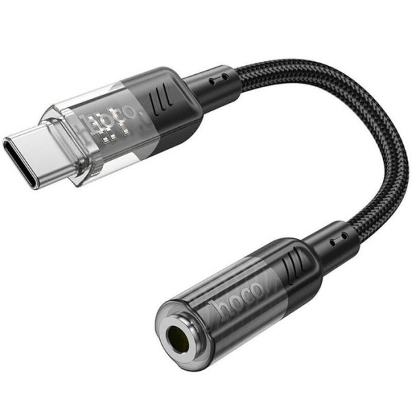 Hoco LS37 Spirit transparent digital audio converter Type-C to 3.5mm