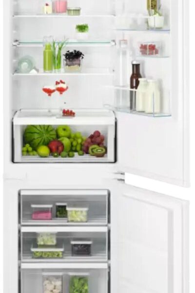 Refrigerator/ AEG/ AEG TSC7G181ES BI Bottom-Freezer 178x56x55 256 LT NF Inverter White