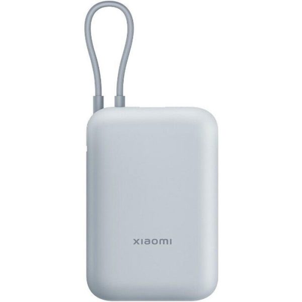 Power Bank/ Xiaomi Power Bank 10000mAh (Integrated Cable) Ice Blue GL ( BHR9073GL )