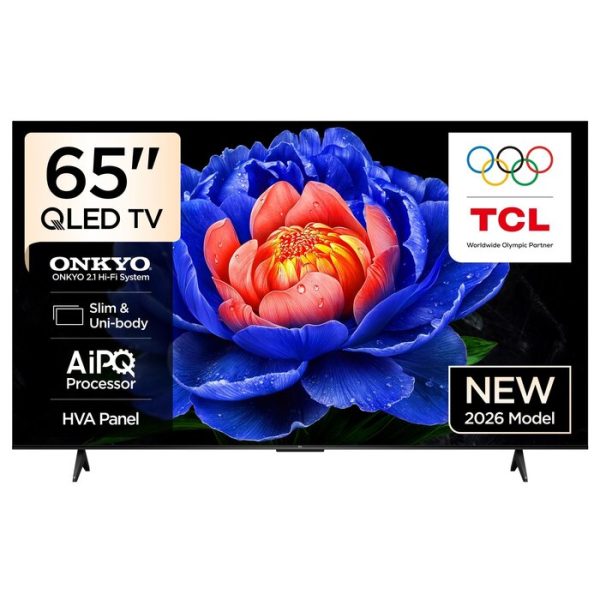 TV/ QLED/ TCL/ QLED TV 65"(165cm)/ 65P7L 4K Google TV HDR10+  Dolby Atmos BT5.4 Wi-Fi 2.4+5GHz DVB-T/T2/C/S/S2 2x15W HDMI1.4/HDMI2.0&HDMI2.1,HDCP1.4 400x300