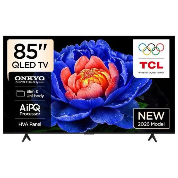 TV/ QLED/ TCL/ QLED TV 85"(215cm)/ 85P7L  4K  Google TV HDR10+  Dolby Atmos BT5.4 Wi-Fi 2.4+5GHz DVB-T/T2/C/S/S2 2x10W+20W HDMI1.4/HDMI2.0&HDMI2.1 600x400