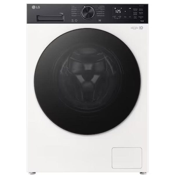 Washing Machine/ F2X5PYNY8.AGWQME3 8 KG 1200 RPM 85x60x46 Inverter Rotary Knob Add Wash LED Touch Display Black Tint door White+Black Panel