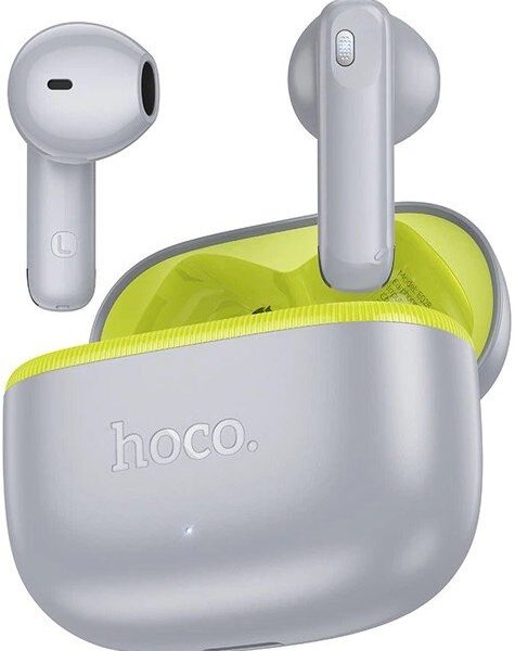 Wireless Headphone/ Hoco/ Hoco EQ28 Bird true wireless Bt headset Light gray