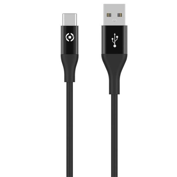 Android/ Celly USB-A TO USB-C 15W CABLE BLACK