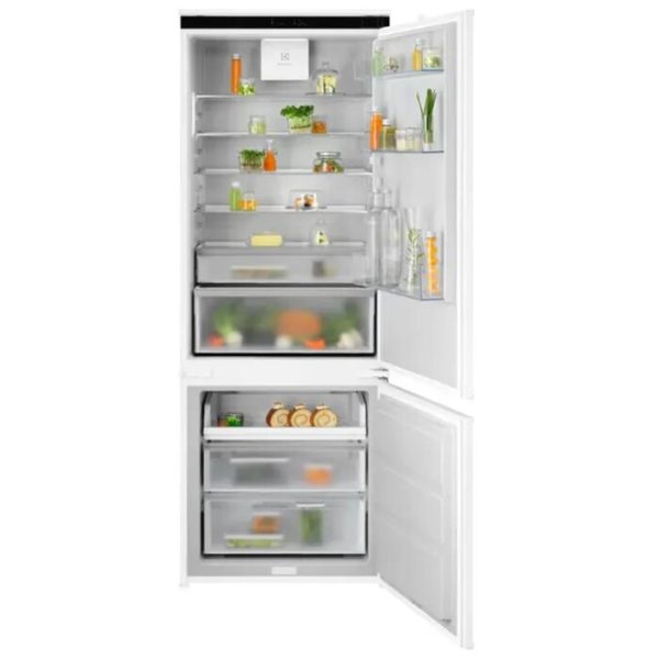 Refrigerator/ Electrolux/ ENA7TE75S BI Bottom-Freezer 188.4x69.6x54.9 376 LT TwinTech Total No Frost White