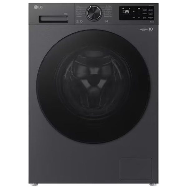 Washing Machine/ F4X5EYPY6.AEBQME3 11 KG 1400 RPM 85x60x55 Rotary Knob DD Motor Add Wash LED Touch Display Matt Black