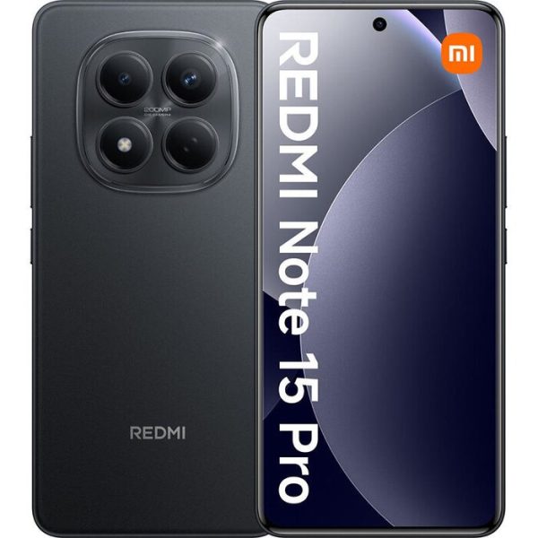 Mobile and Smartphones/ Xiaomi/ Xiaomi Redmi Note 15 Pro 8GB/256GB Without Charger Black