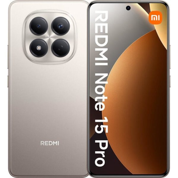 Mobile and Smartphones/ Xiaomi/ Xiaomi Redmi Note 15 Pro 8GB/256GB Without Charger Titanium