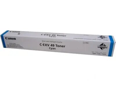 Toner/ Canon C-EXV49 Toner Cartridge Cyan,IR C3320, IR C3325, IR C3330, IR C3525i, IR C3520i, IR C3530i, iR-ADV DX C37xx Series (19000 Pages)